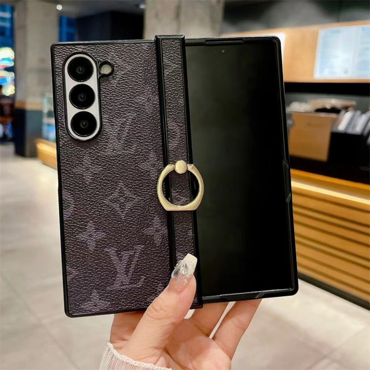 FlexGuard™ Leather Case – For Samsung Galaxy Z Fold Series