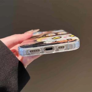 MonoToon™ Clear Case – Cartoon Monogram Edition