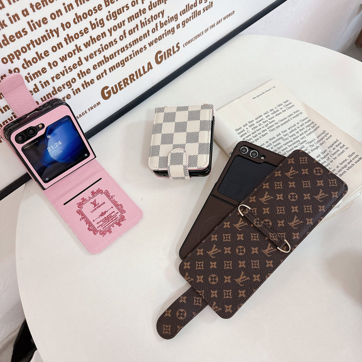 Luxury Pattern Flip Case for Samsung Galaxy Z Flip – Designer-Inspired Slim Protective Cover