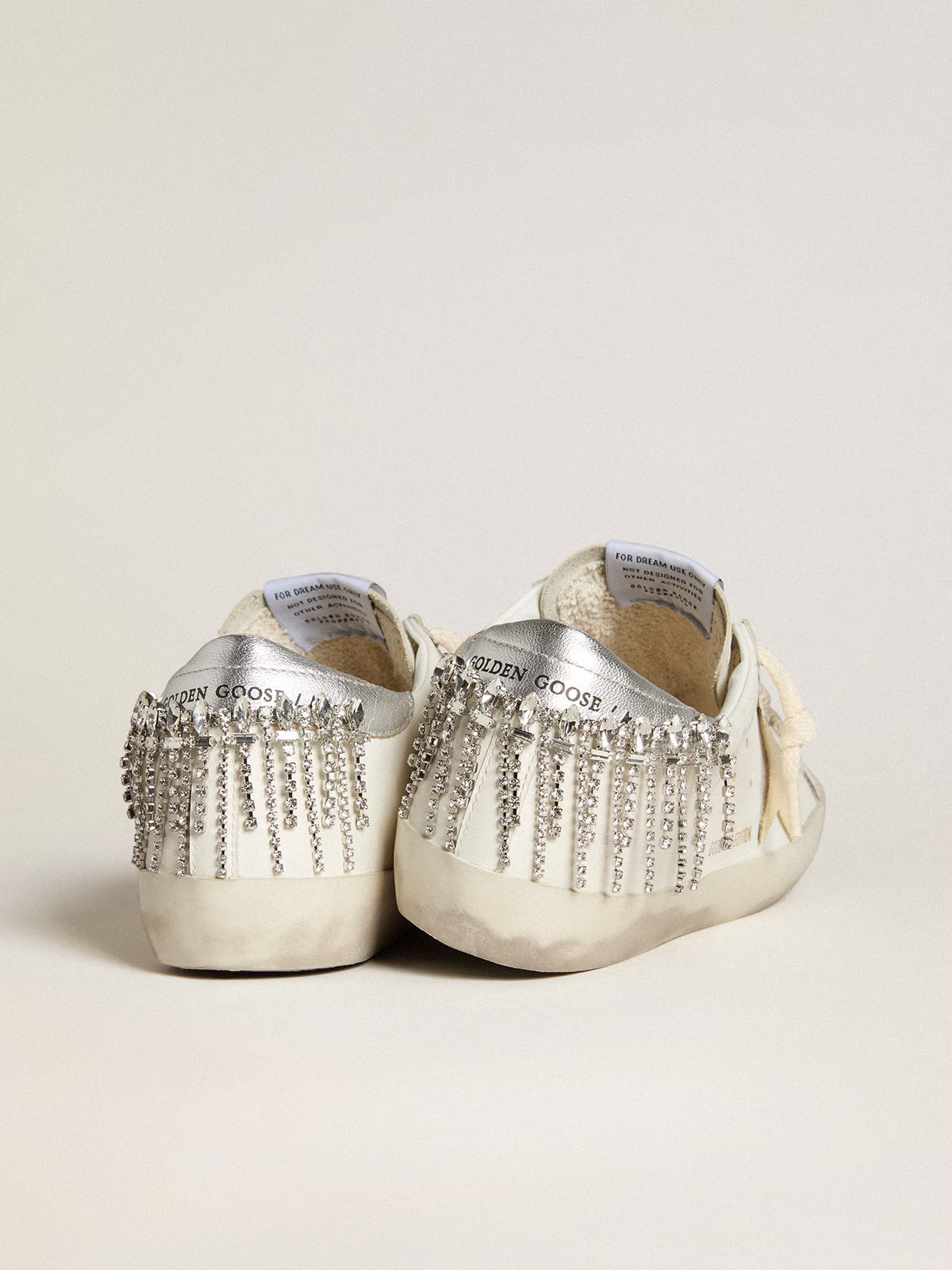 LTD Baskets – Suede & Crystal Heel Edition