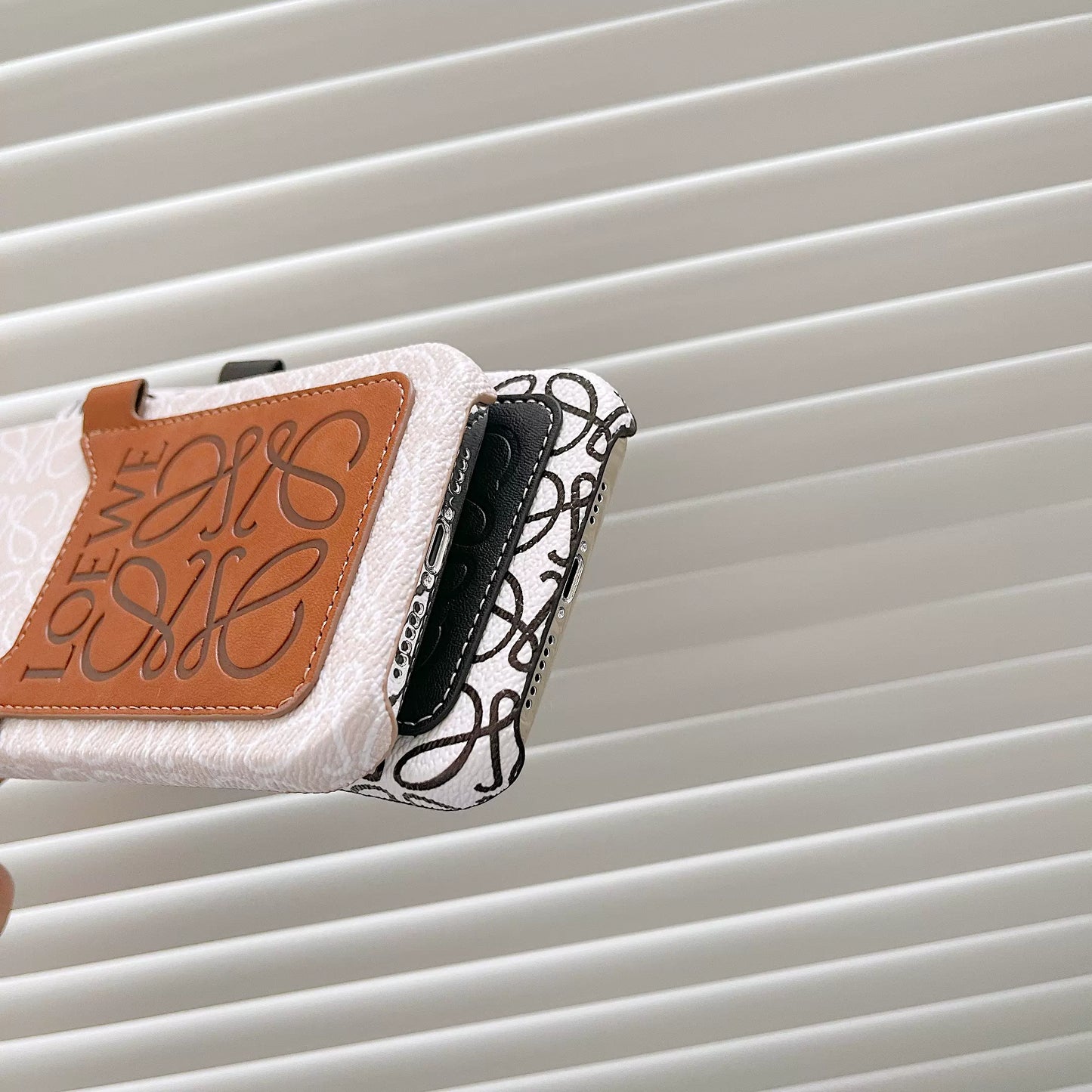 Leather Crossbody Lanyard iPhone Case