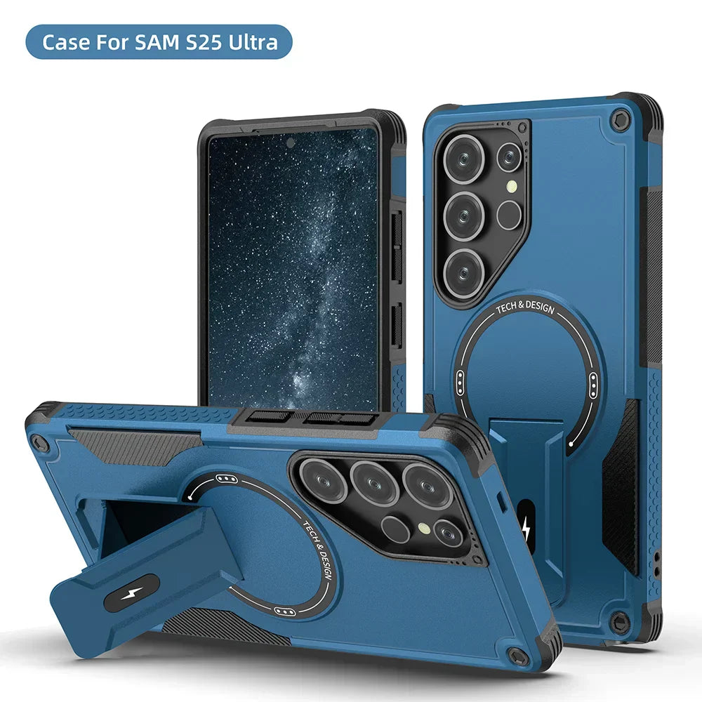 MagSafe Stand Case for Samsung S24/S25 Ultra Plus