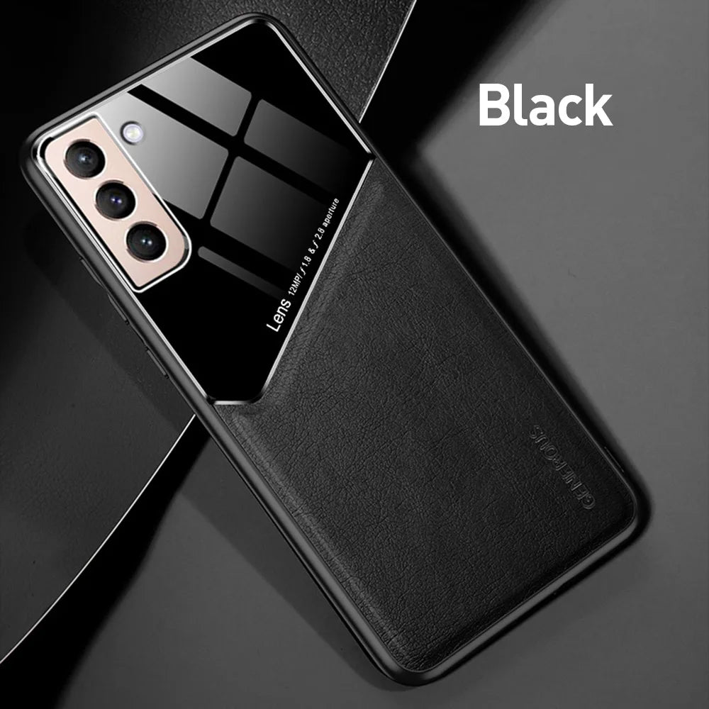 MagGrip™ Car Mount Leather Case – Samsung Galaxy S Series
