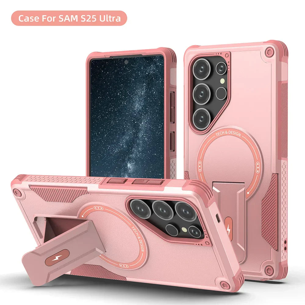 MagSafe Stand Case for Samsung S24/S25 Ultra Plus