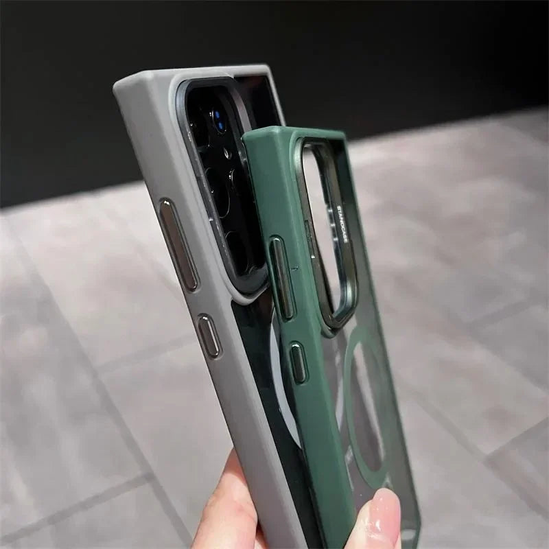 MagSafe Hidden Holder Clear Case for Samsung Galaxy S