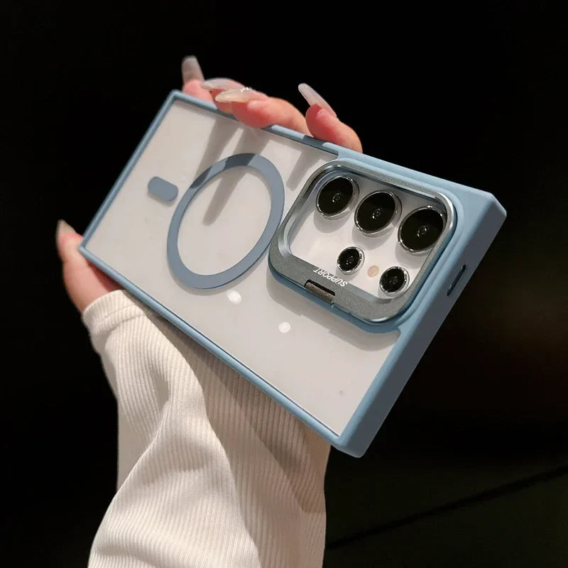 MagSafe Hidden Holder Clear Case for Samsung Galaxy S