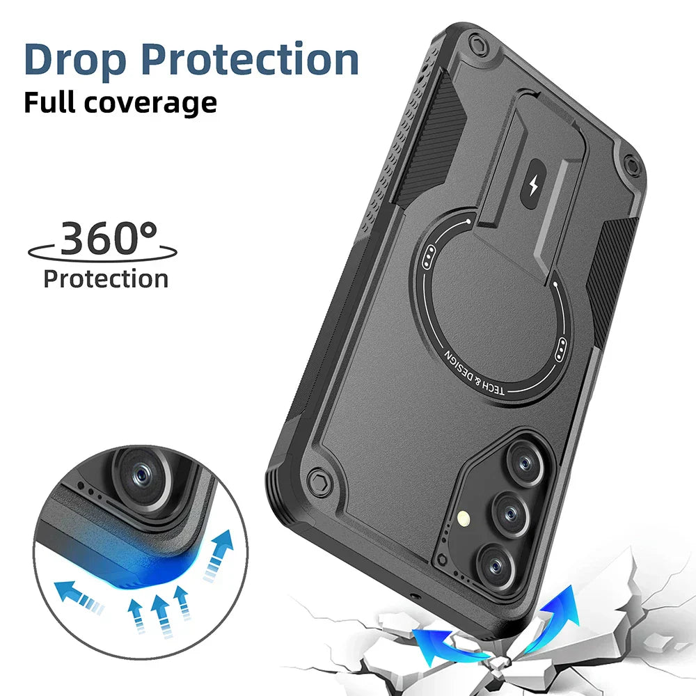 MagSafe Stand Case for Samsung S24/S25 Ultra Plus