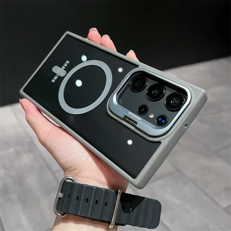 MagSafe Hidden Holder Clear Case for Samsung Galaxy S