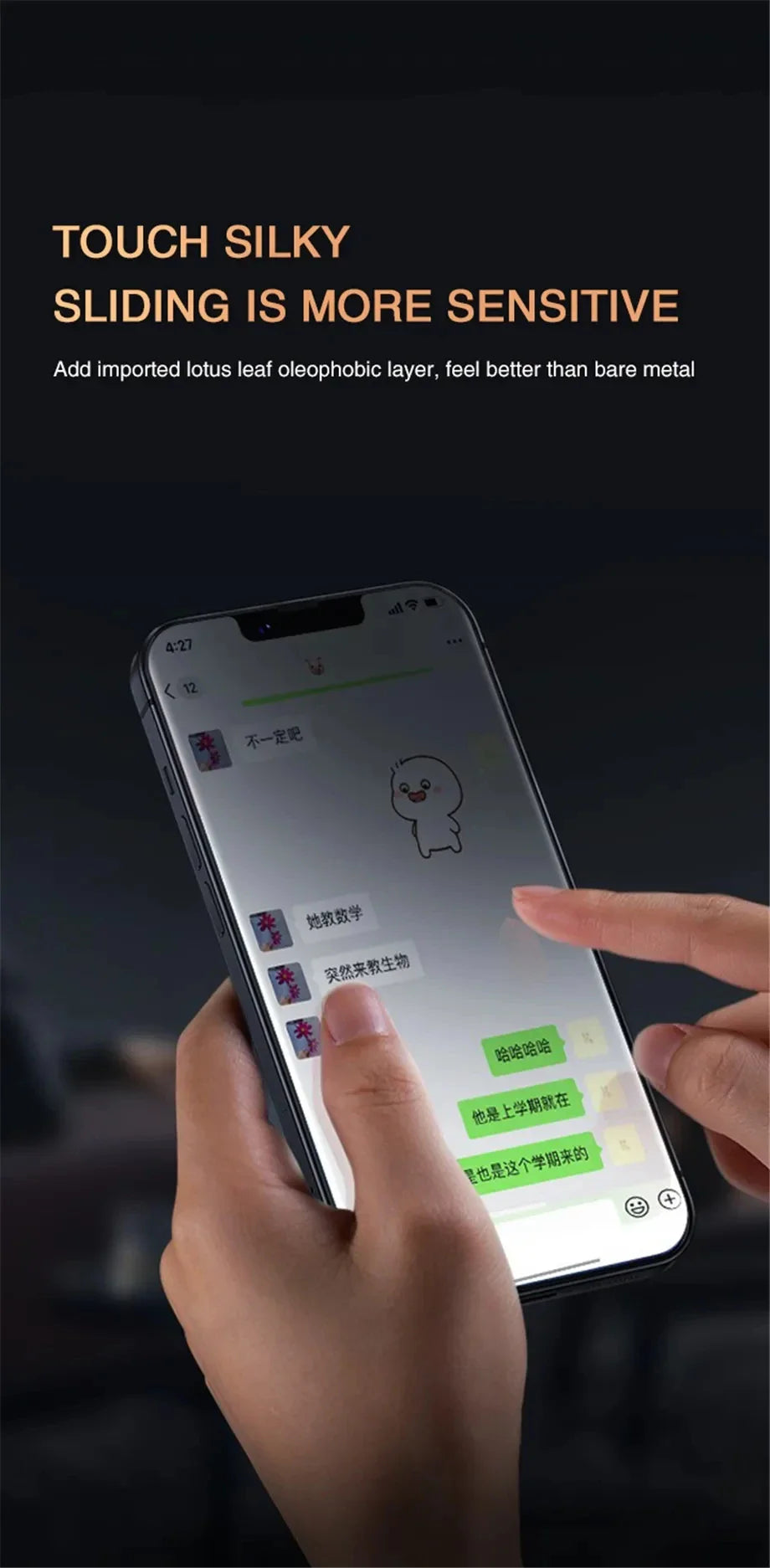 Anti-Spy Tempered Glass Privacy Screen Protector for iPhone Series