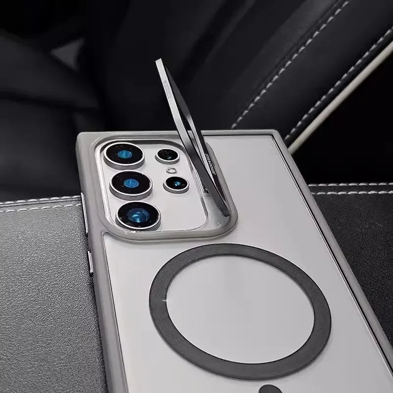 MagSafe Hidden Holder Clear Case for Samsung Galaxy S