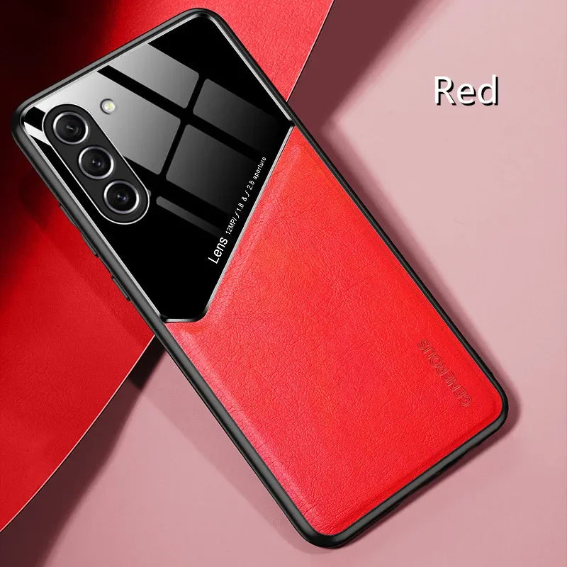 MagGrip™ Car Mount Leather Case – Samsung Galaxy S Series