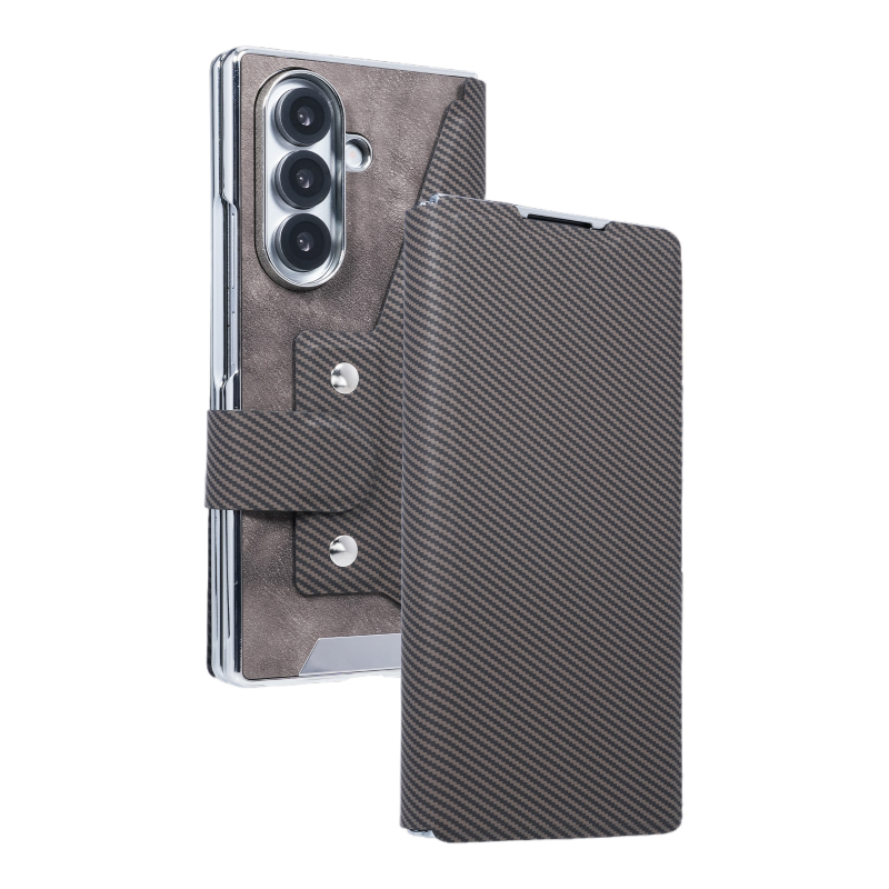 Supreme Business Folding Stand Leather Case for Samsung Z Fold