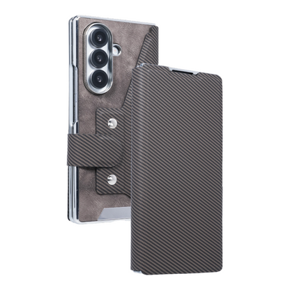 Supreme Business Folding Stand Leather Case for Samsung Z Fold