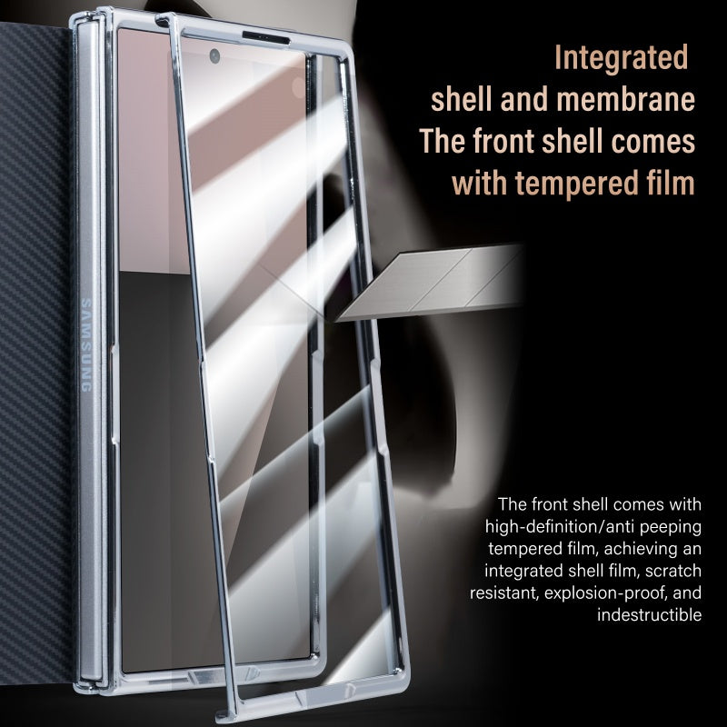 Supreme Business Folding Stand Leather Case for Samsung Z Fold