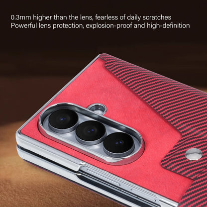 Supreme Business Folding Stand Leather Case for Samsung Z Fold