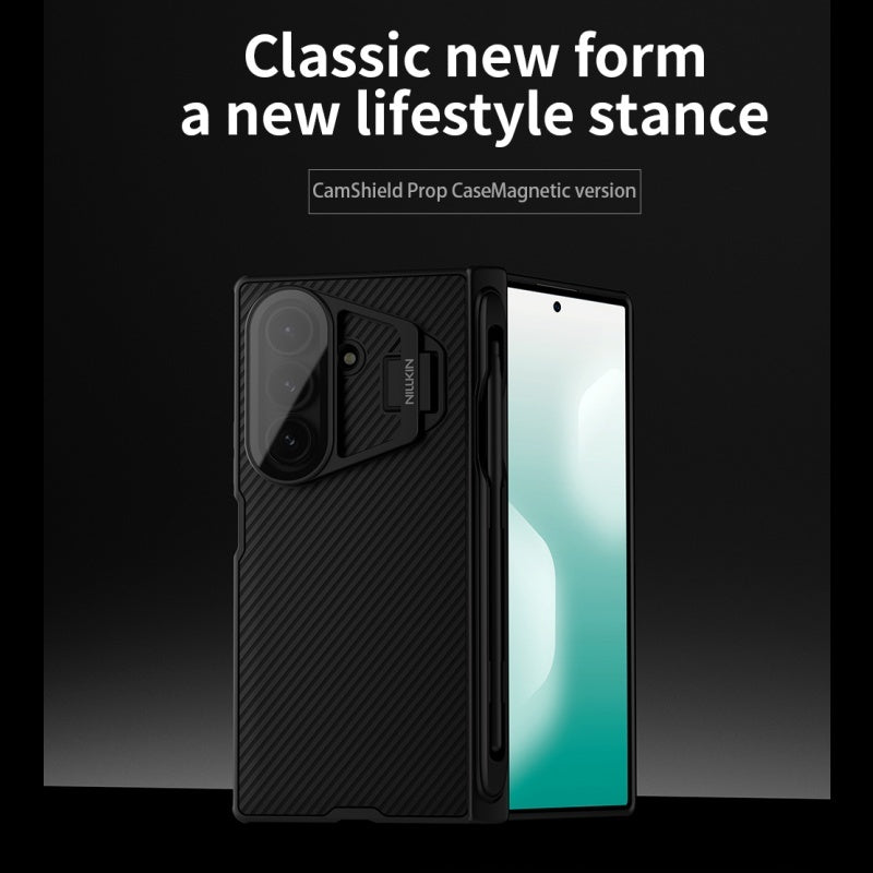 Heavy-Duty Z Fold Magnetic Case with Foldable Kickstand