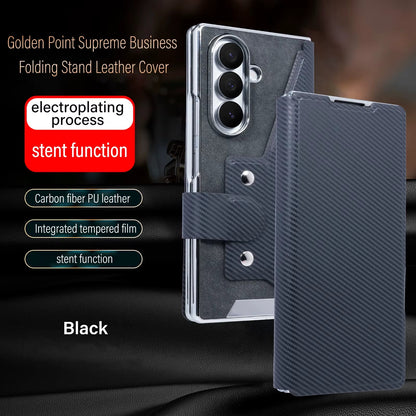 Supreme Business Folding Stand Leather Case for Samsung Z Fold