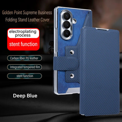 Supreme Business Folding Stand Leather Case for Samsung Z Fold