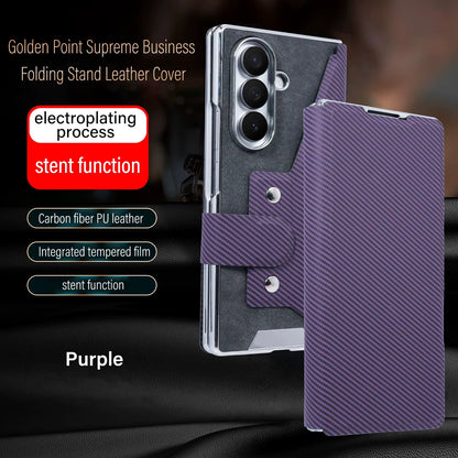 Supreme Business Folding Stand Leather Case for Samsung Z Fold