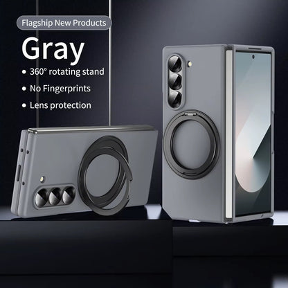 Premium Magnetic Ring Case for Samsung Z Fold 5 / 6 / 7