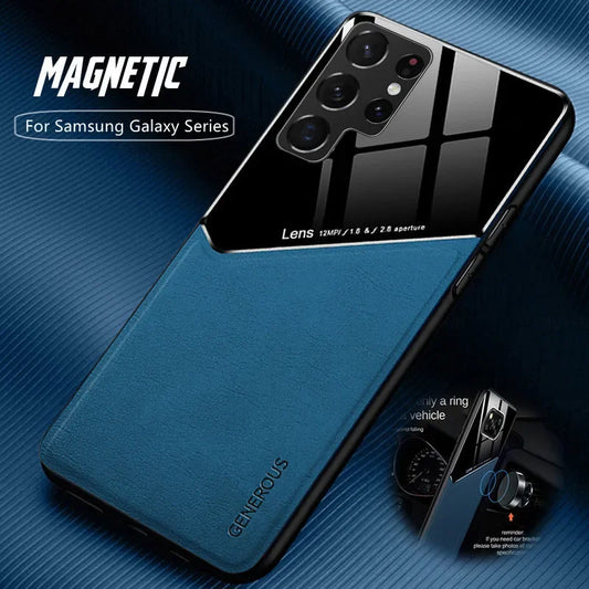 MagGrip™ Car Mount Leather Case – Samsung Galaxy S Series