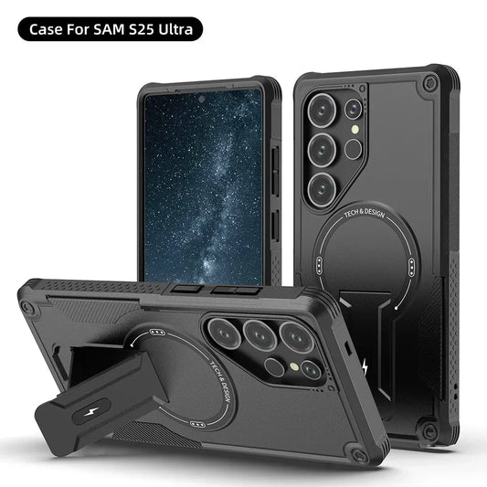 MagSafe Stand Case for Samsung S24/S25 Ultra Plus