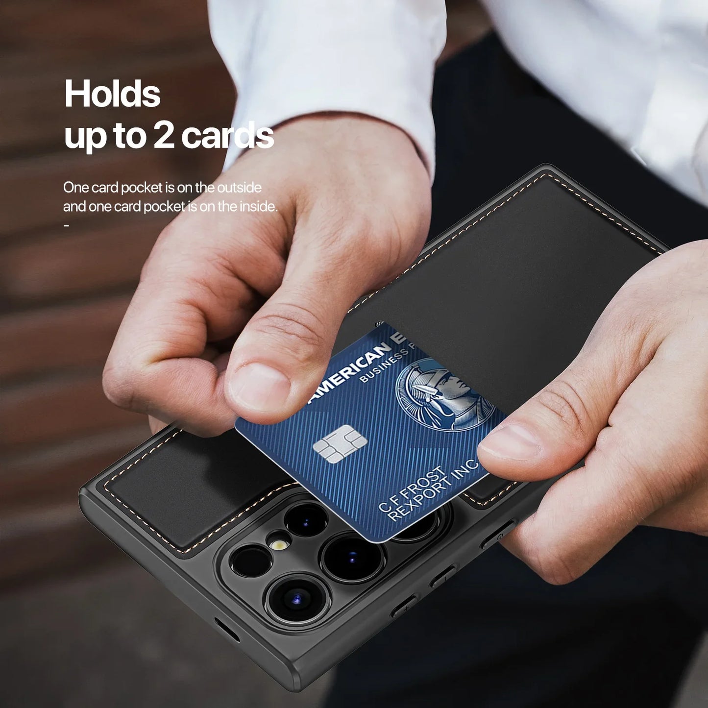 Magnetic 3-in-1 Wallet Case for Samsung S24 Series