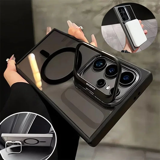 MagSafe Hidden Holder Clear Case for Samsung Galaxy S