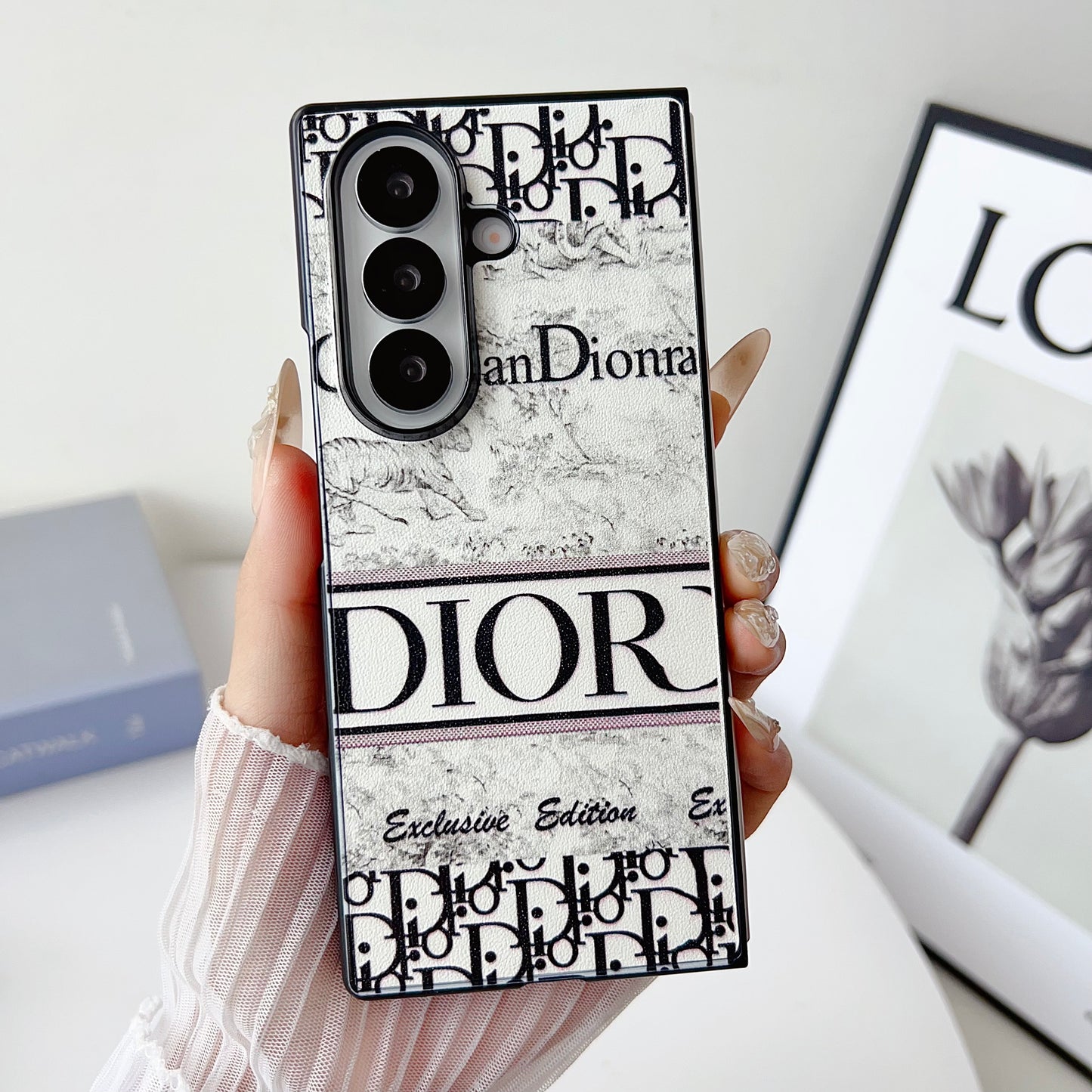 Luxury Inspired Case for Samsung Galaxy Z Fold 6 & Z Fold 7 – Exclusive Edition